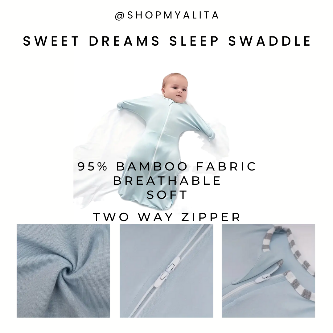 Bamboo Dreams Swaddle - Teal